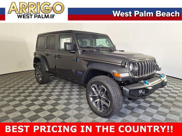 new 2024 Jeep Wrangler 4xe car, priced at $44,012