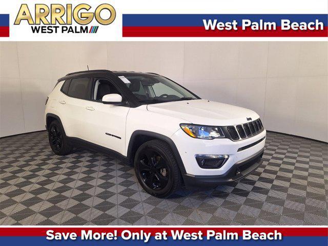 used 2021 Jeep Compass car, priced at $19,276