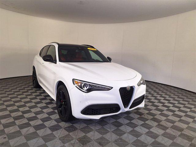 used 2021 Alfa Romeo Stelvio car, priced at $22,498