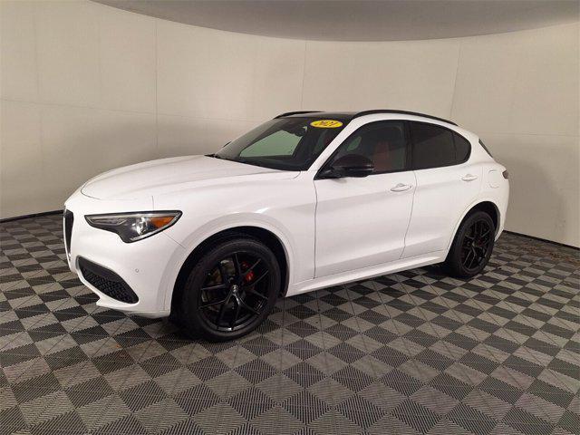 used 2021 Alfa Romeo Stelvio car, priced at $22,498