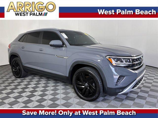 used 2022 Volkswagen Atlas Cross Sport car, priced at $18,893