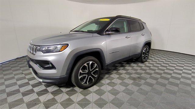 used 2022 Jeep Compass car, priced at $22,876