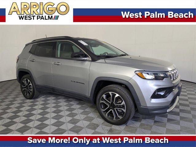 used 2022 Jeep Compass car, priced at $22,876