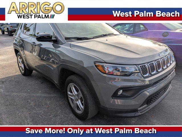 used 2023 Jeep Compass car, priced at $23,500
