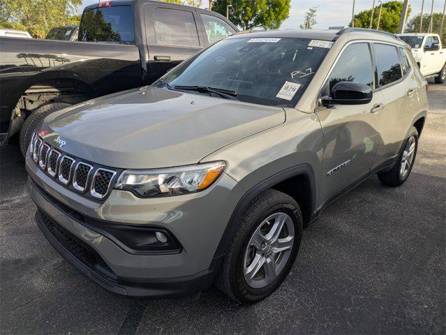 used 2023 Jeep Compass car, priced at $23,500