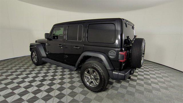 used 2021 Jeep Wrangler Unlimited car, priced at $26,555