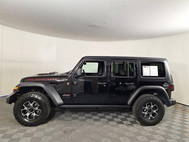 used 2021 Jeep Wrangler Unlimited car, priced at $34,126