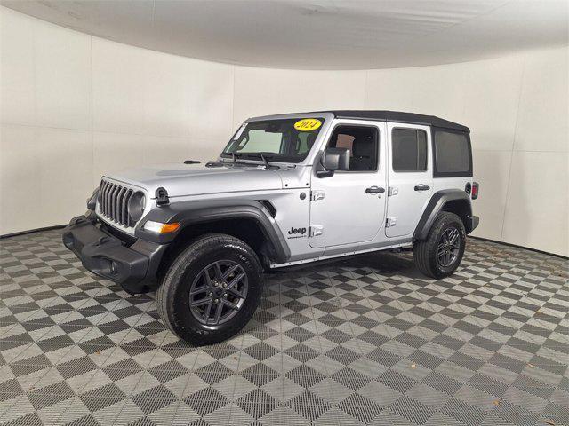 used 2024 Jeep Wrangler car, priced at $33,901