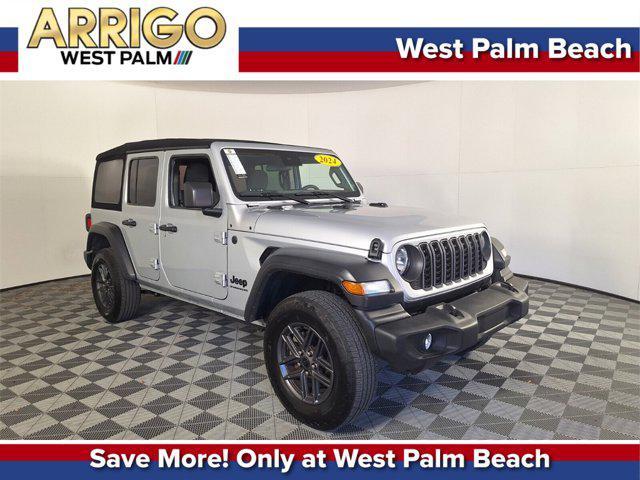 used 2024 Jeep Wrangler car, priced at $33,901