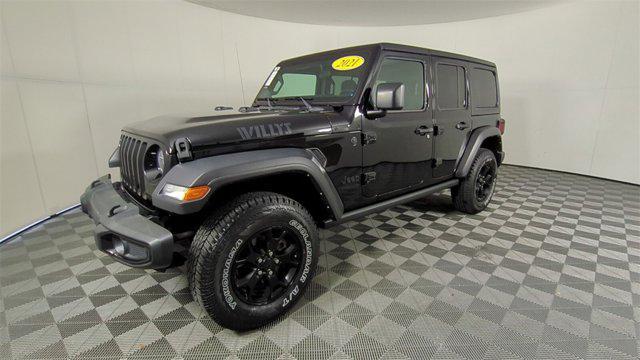 used 2021 Jeep Wrangler car, priced at $30,808