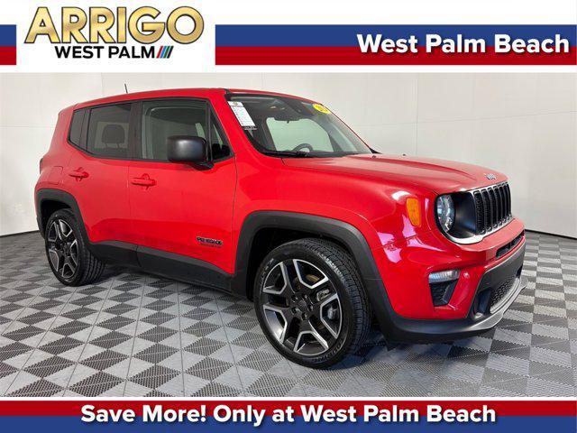 used 2021 Jeep Renegade car, priced at $14,988