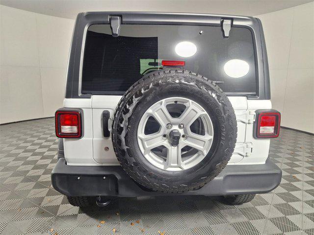 used 2020 Jeep Wrangler Unlimited car, priced at $29,393