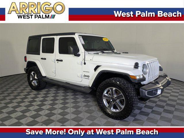 used 2020 Jeep Wrangler Unlimited car, priced at $18,988