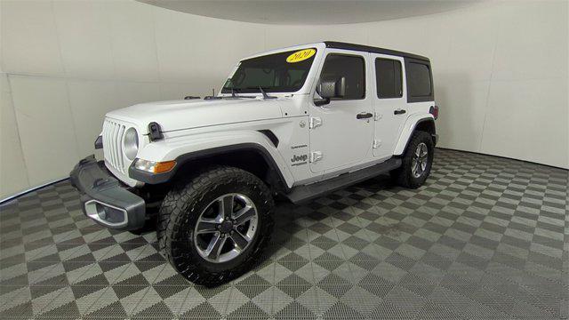 used 2020 Jeep Wrangler Unlimited car, priced at $18,988