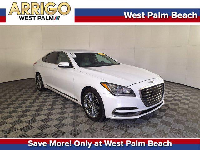 used 2018 Genesis G80 car, priced at $19,800