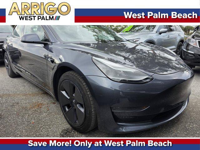 used 2023 Tesla Model 3 car, priced at $23,000