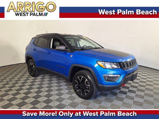 used 2020 Jeep Compass car, priced at $18,254