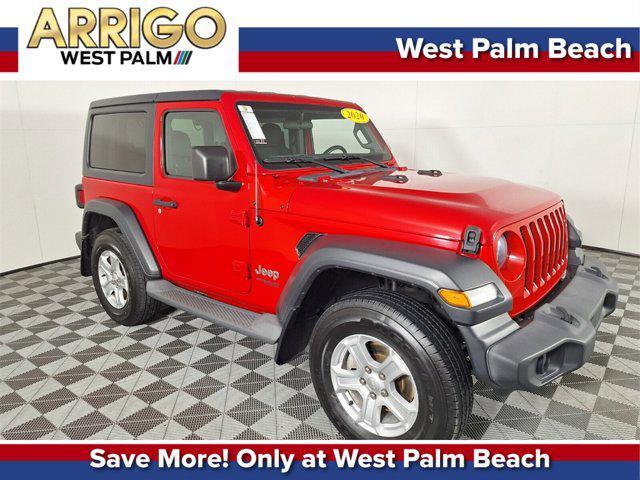used 2020 Jeep Wrangler car, priced at $24,477