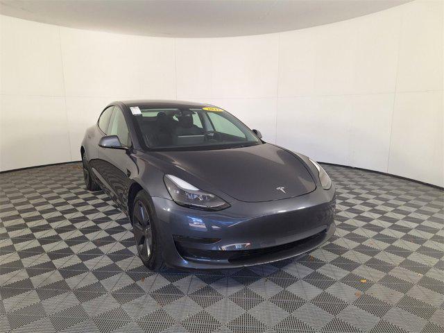 used 2023 Tesla Model 3 car, priced at $27,000