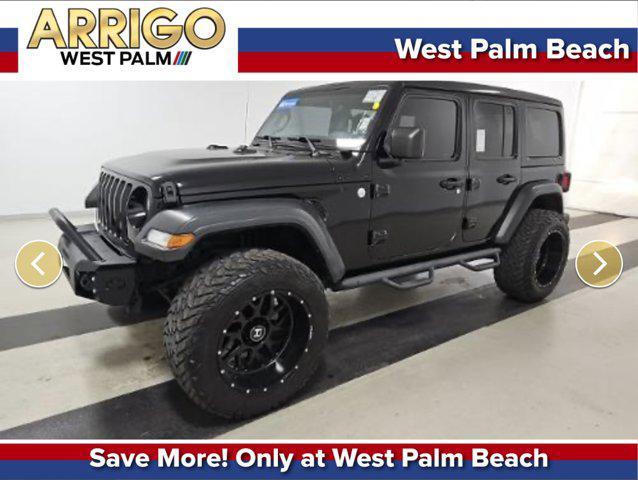 used 2021 Jeep Wrangler Unlimited car, priced at $29,247