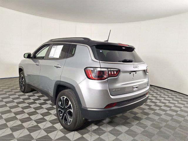 used 2022 Jeep Compass car, priced at $21,091