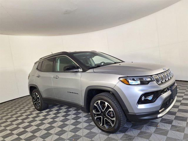 used 2022 Jeep Compass car, priced at $21,091
