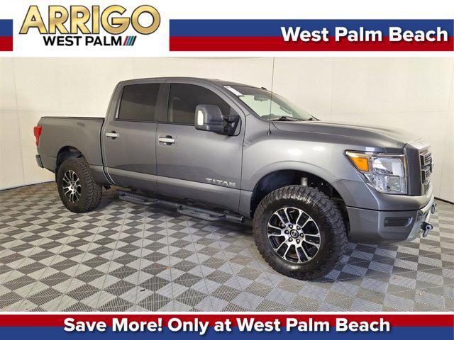 used 2021 Nissan Titan car, priced at $25,743