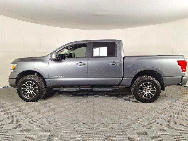 used 2021 Nissan Titan car, priced at $25,743