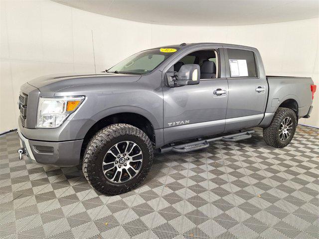 used 2021 Nissan Titan car, priced at $25,743