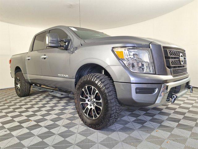 used 2021 Nissan Titan car, priced at $25,743