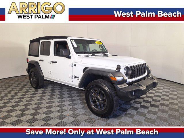 used 2024 Jeep Wrangler car, priced at $34,235