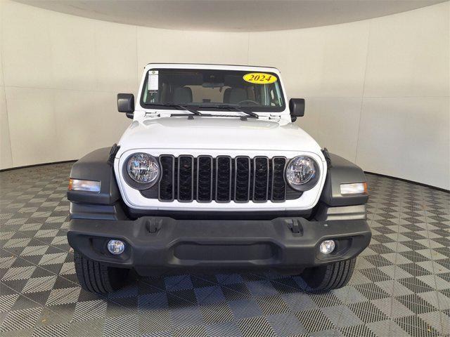 used 2024 Jeep Wrangler car, priced at $34,235