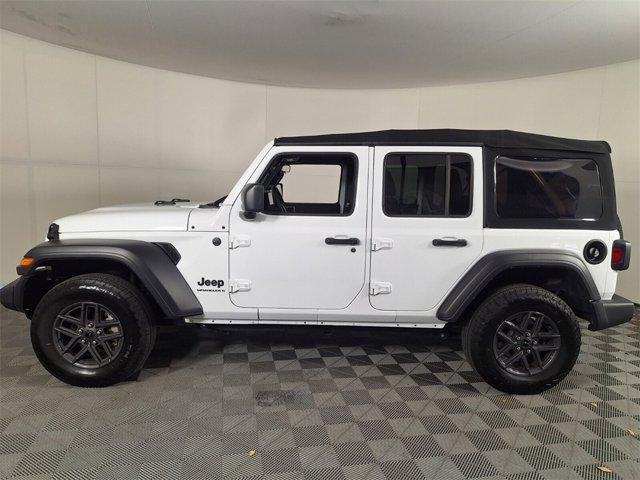 used 2024 Jeep Wrangler car, priced at $34,235