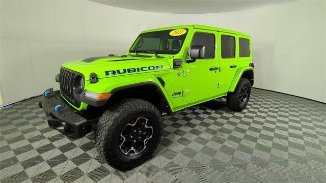 used 2021 Jeep Wrangler Unlimited 4xe car, priced at $34,812
