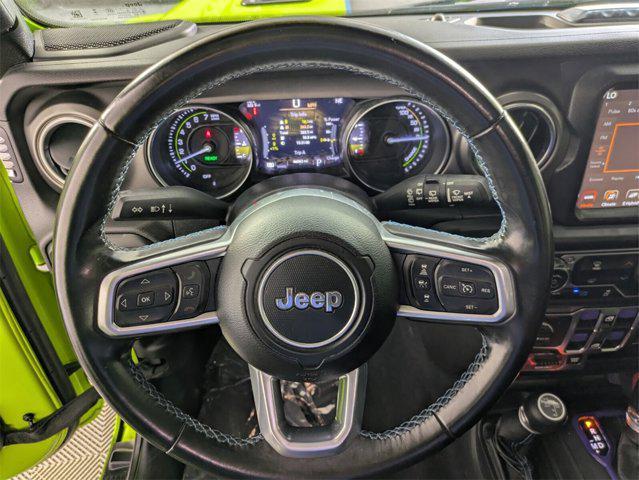 used 2021 Jeep Wrangler Unlimited 4xe car, priced at $34,812