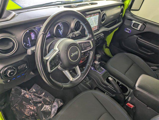 used 2021 Jeep Wrangler Unlimited 4xe car, priced at $34,812