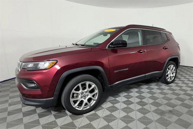 used 2022 Jeep Compass car, priced at $20,634