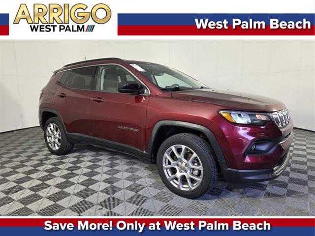 used 2022 Jeep Compass car, priced at $20,634