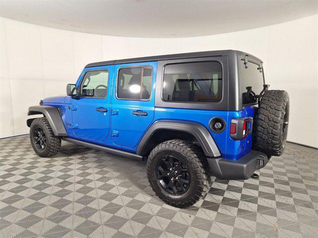 used 2022 Jeep Wrangler Unlimited car, priced at $34,693