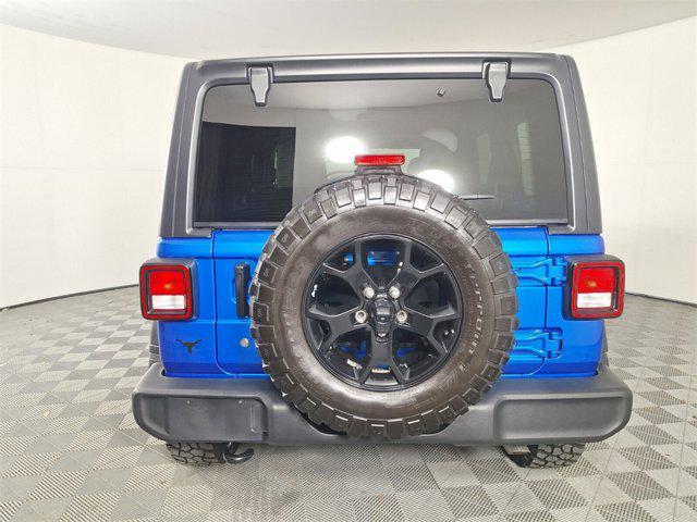 used 2022 Jeep Wrangler Unlimited car, priced at $34,693