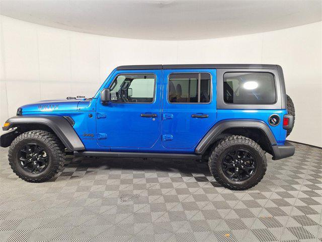 used 2022 Jeep Wrangler Unlimited car, priced at $34,693