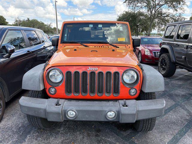 used 2015 Jeep Wrangler car, priced at $10,988
