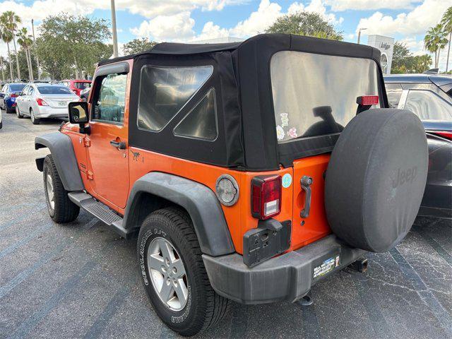 used 2015 Jeep Wrangler car, priced at $10,988
