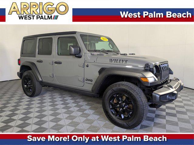 used 2022 Jeep Wrangler car, priced at $33,975
