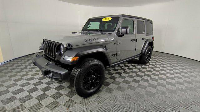 used 2022 Jeep Wrangler car, priced at $33,975