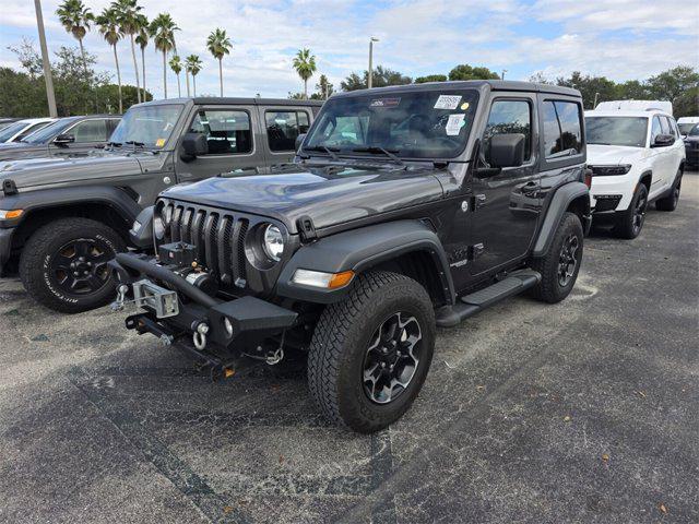 used 2021 Jeep Wrangler car, priced at $23,888
