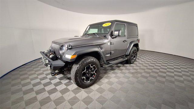 used 2021 Jeep Wrangler car, priced at $24,000
