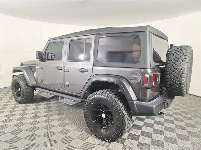 used 2021 Jeep Wrangler Unlimited car, priced at $28,029