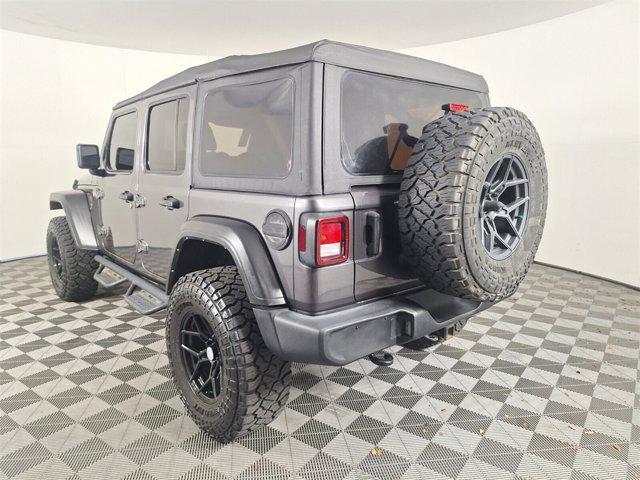 used 2021 Jeep Wrangler Unlimited car, priced at $28,029