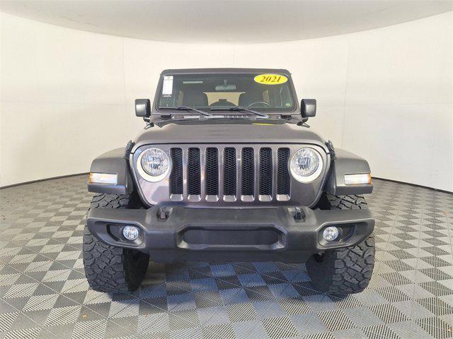 used 2021 Jeep Wrangler Unlimited car, priced at $28,029